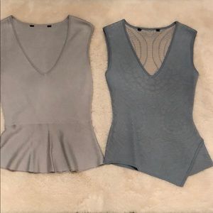 BCBG PEPLUM TOPS XXS